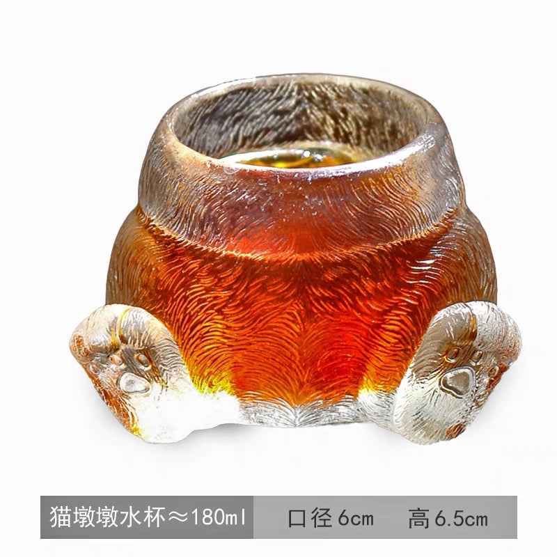 GF-969 Liuli Cup Cat Style The Palace Museum Elements