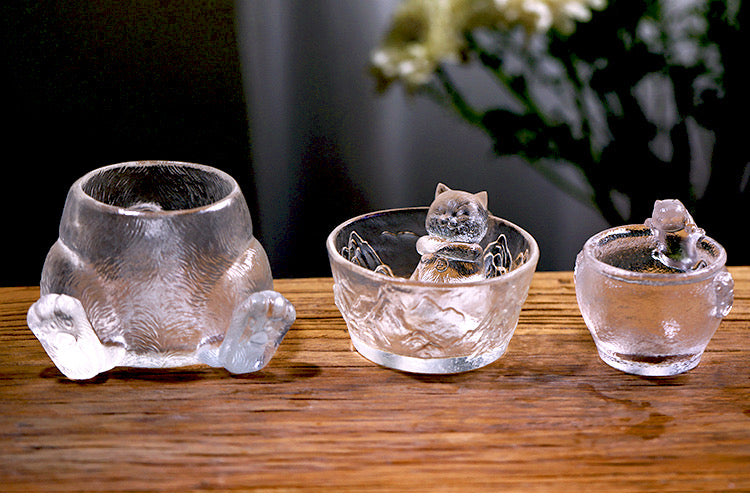 GF-969 Liuli Cup Cat Style The Palace Museum Elements
