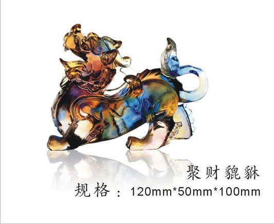 TXJ-911 Fengshui Wealth Prosperity Pi Xiu/Pi Yao Statue Home Decor