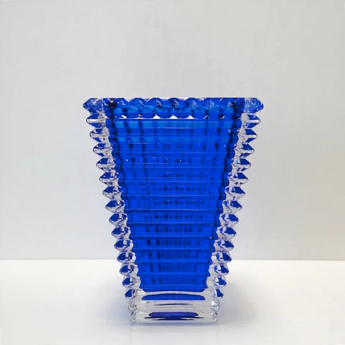 FM-949 Mosaic Vase Clear Crystal Glass Bakhoor Burner Rectangle shape