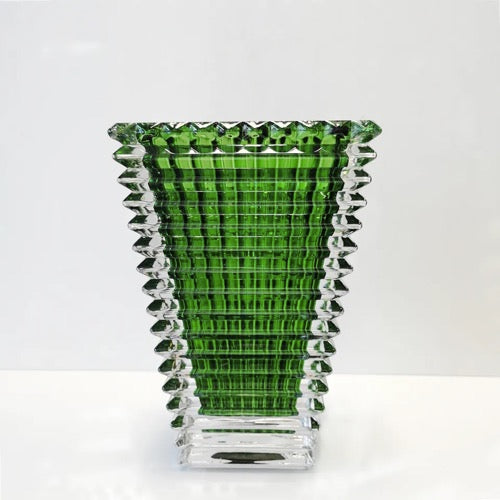 FM-949 Mosaic Vase Clear Crystal Glass Bakhoor Burner Rectangle shape