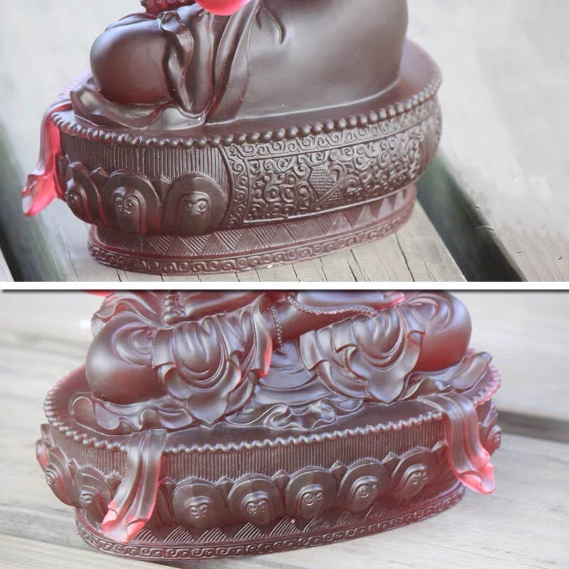 TXF-002 Vajrayana Religious Decoration Fengshui Liuli Amitayus Buddha Statue