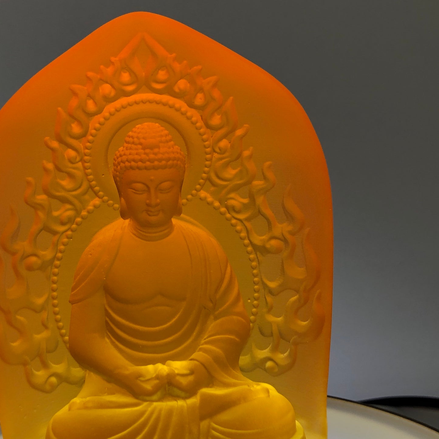 TXF-130 Traditional Liuli Patron Saint Series Mini Buddha Statue Figurine for Temple Thousands of Buddha wall