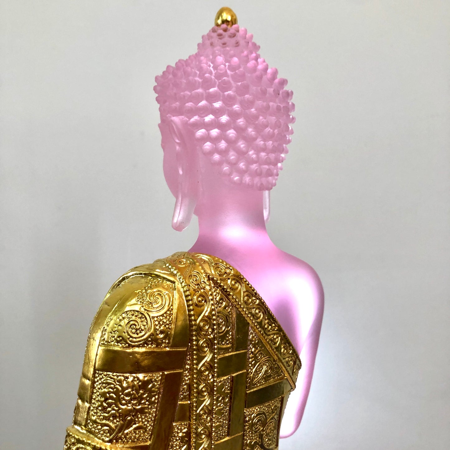 TXF-016 Traditional Liuli Seven Medicine Buddhas Statue Gilding From Gold leaf