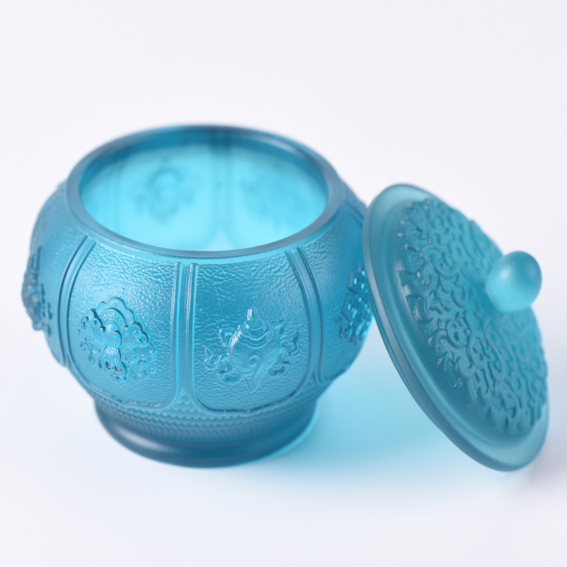 TXJ-262 Vintage Traditional Liuli Treasures Water-offering Cup
