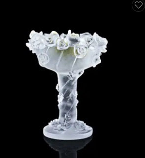 FM-952 Liuli Rose shape incense burner Bakhoor