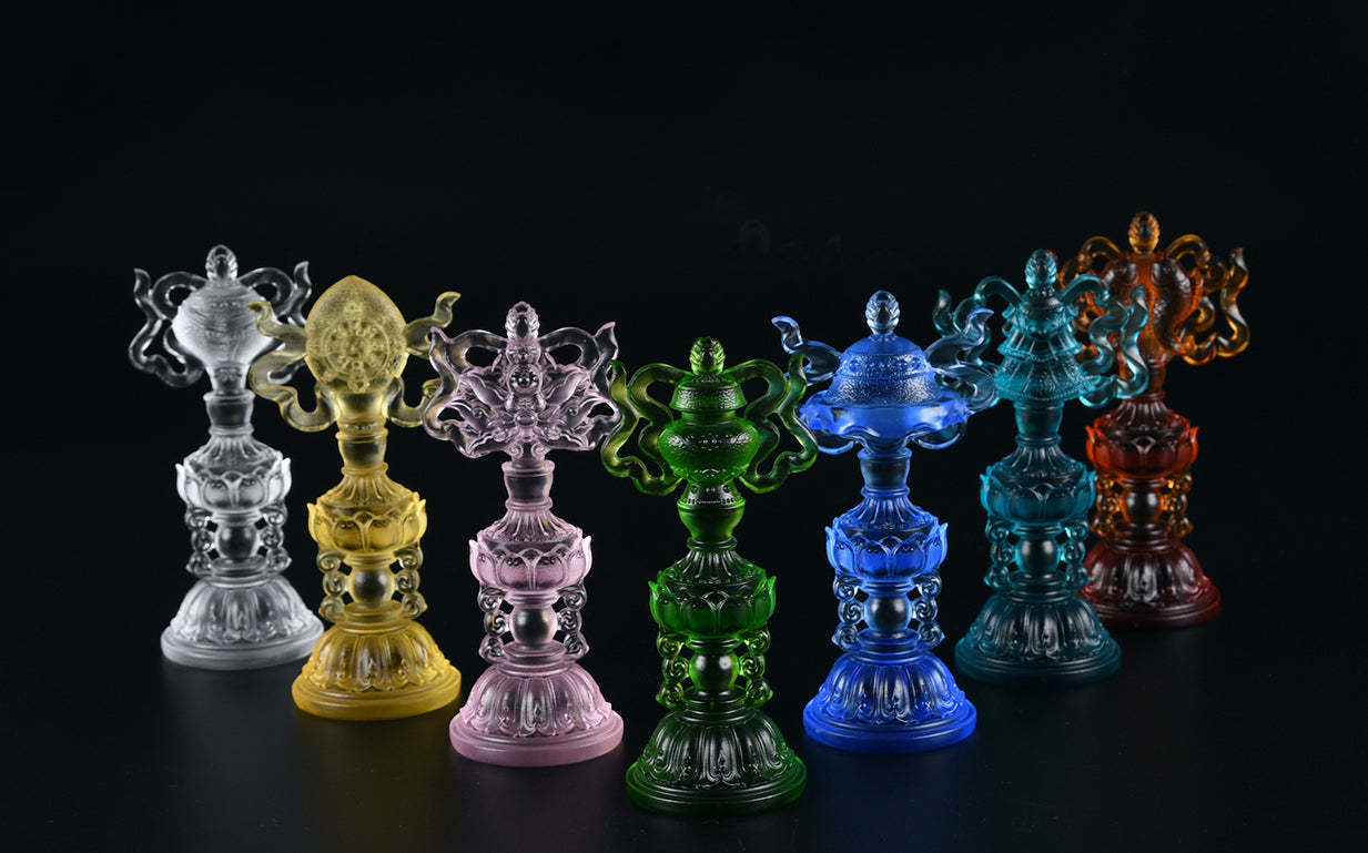 TXJ-367 A Sacred Suite of Eight Auspicious Symbols of Chinese Traditional Cultural Creativity Crafts