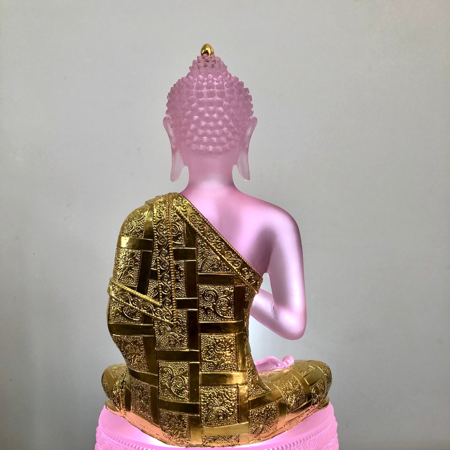 TXF-016 Traditional Liuli Seven Medicine Buddhas Statue Gilding From Gold leaf