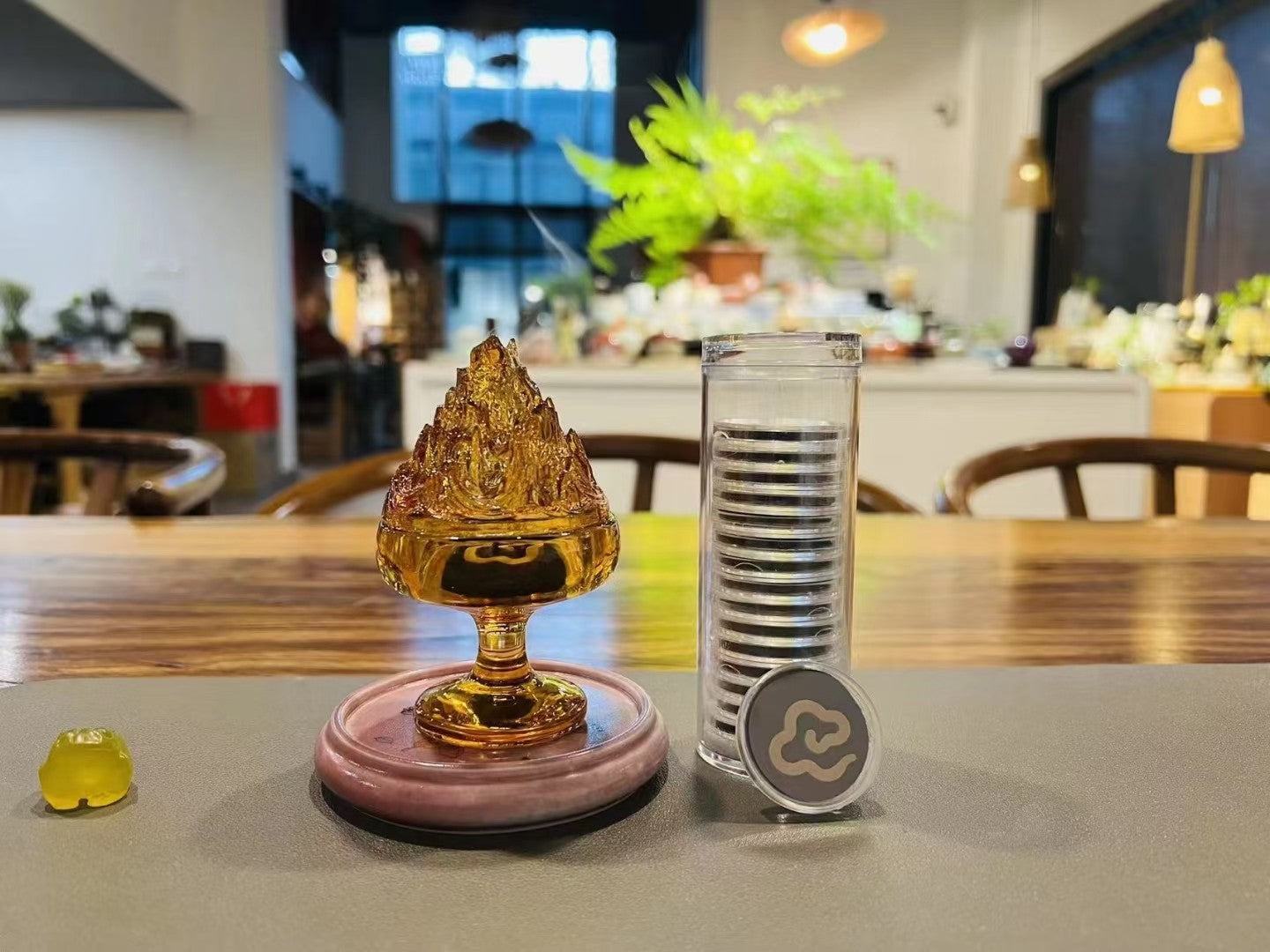 GF-977 Liuli Mountain shape incense burner Boshan censer