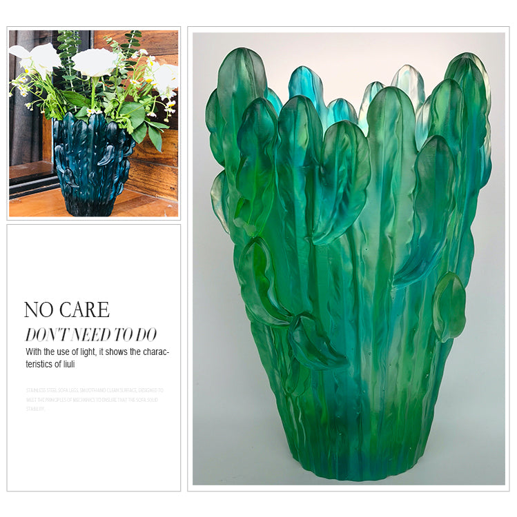 TXJ-935 Nordic Style Liuli Vase Quintessence