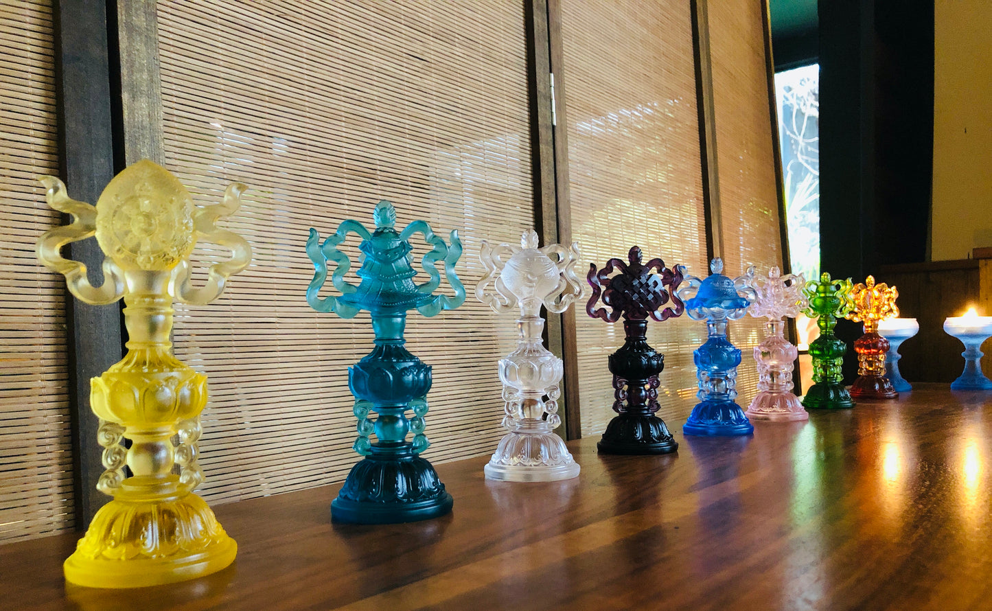 TXJ-367 A Sacred Suite of Eight Auspicious Symbols of Chinese Traditional Cultural Creativity Crafts