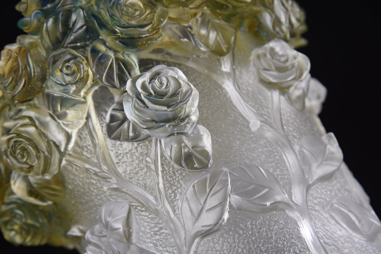 TXJ-940 Rose Vase Wedding Party Decoration Centerpiece Traditional Liuli crystal