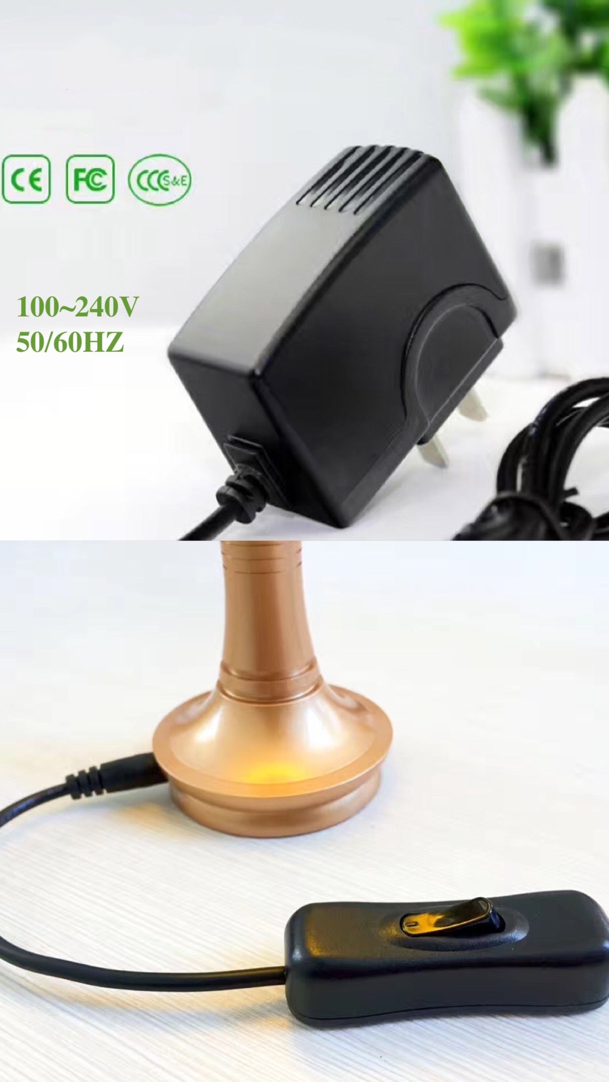TXJ-660 Traditional Liuli Brass LED Home Decoration Bedroom Bedside Lamp Desk Lighting 的副本