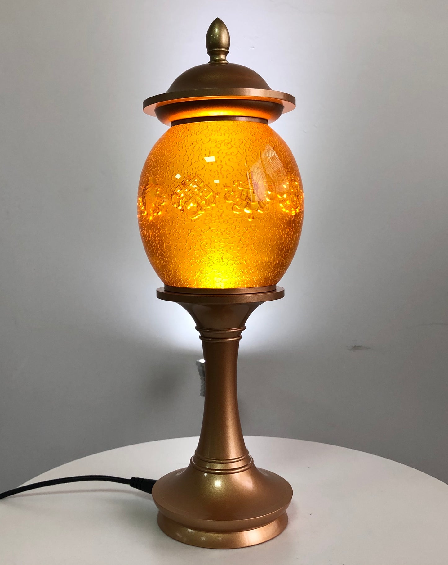 TXJ-810 Liuli Crystal Eight-auspicious symbol LED Palace Lighting