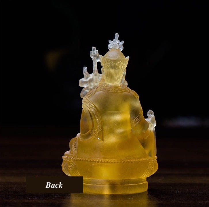 TXF-013 Factory Directly Selling Liuli Padmasamambhava Buddha Statue