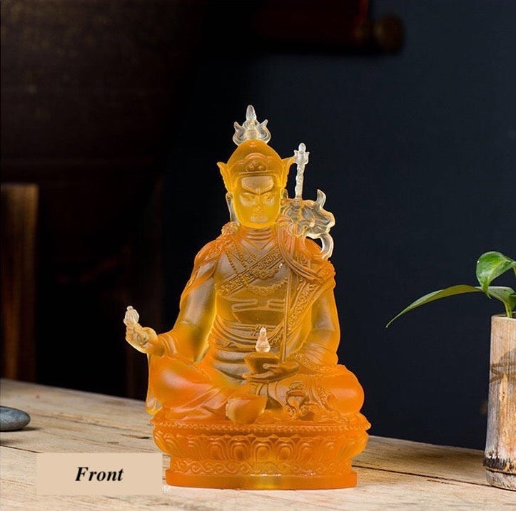TXF-013 Factory Directly Selling Liuli Padmasamambhava Buddha Statue