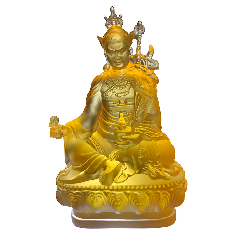 TXF-013 Factory Directly Selling Liuli Padmasamambhava Buddha Statue