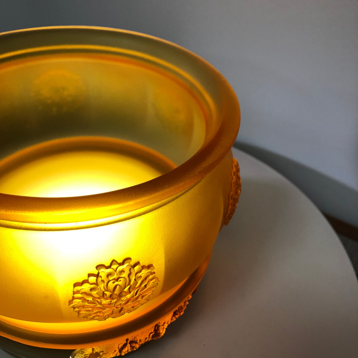 TXJ-315 Rosette Incense Burner Liuli Censer