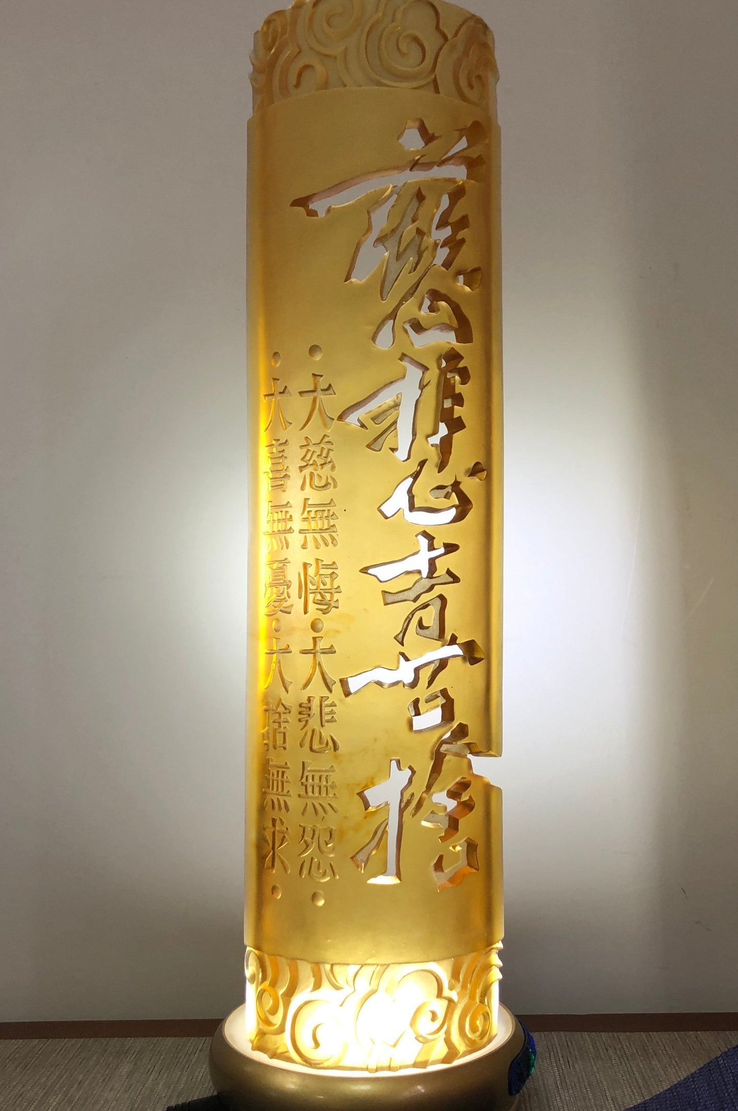 TXJ-903 Liuli Tile Sutra Pierced Building Decoration