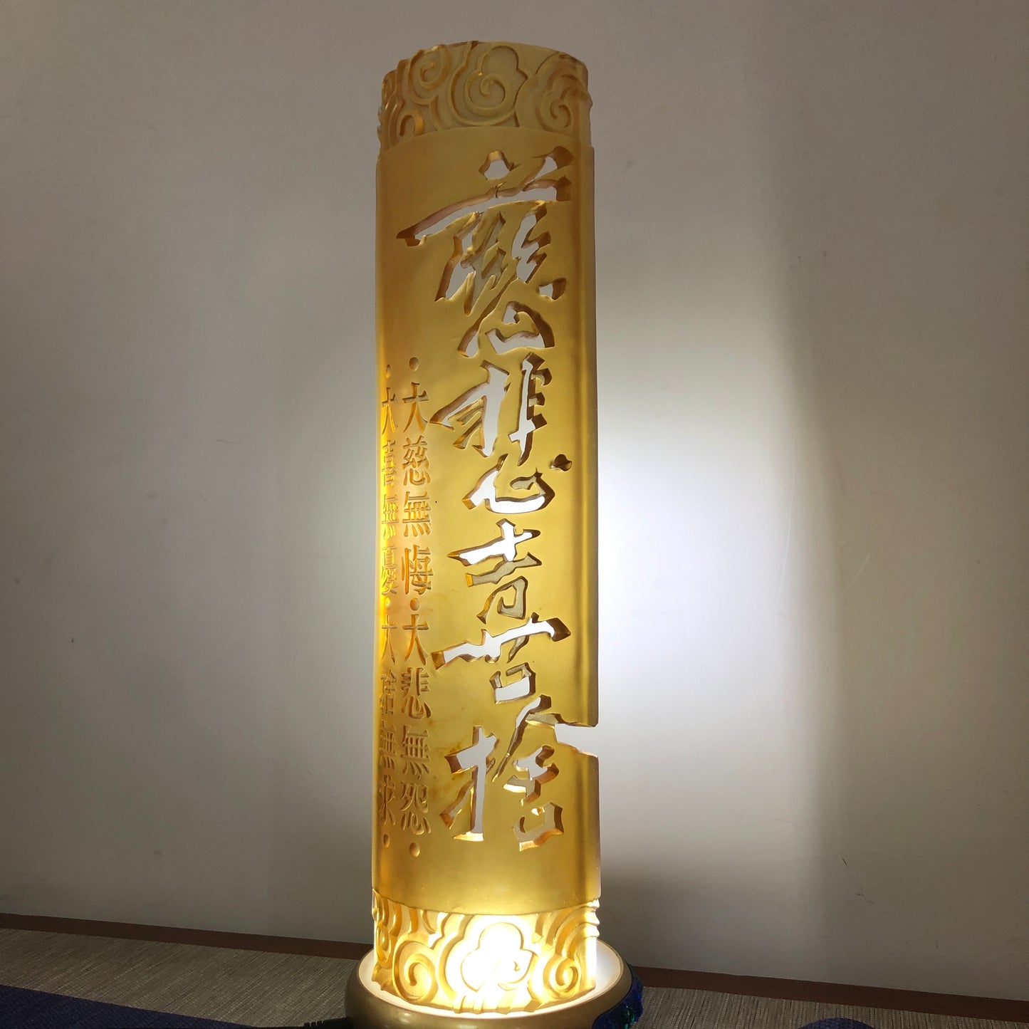 TXJ-903 Liuli Tile Sutra Pierced Building Decoration