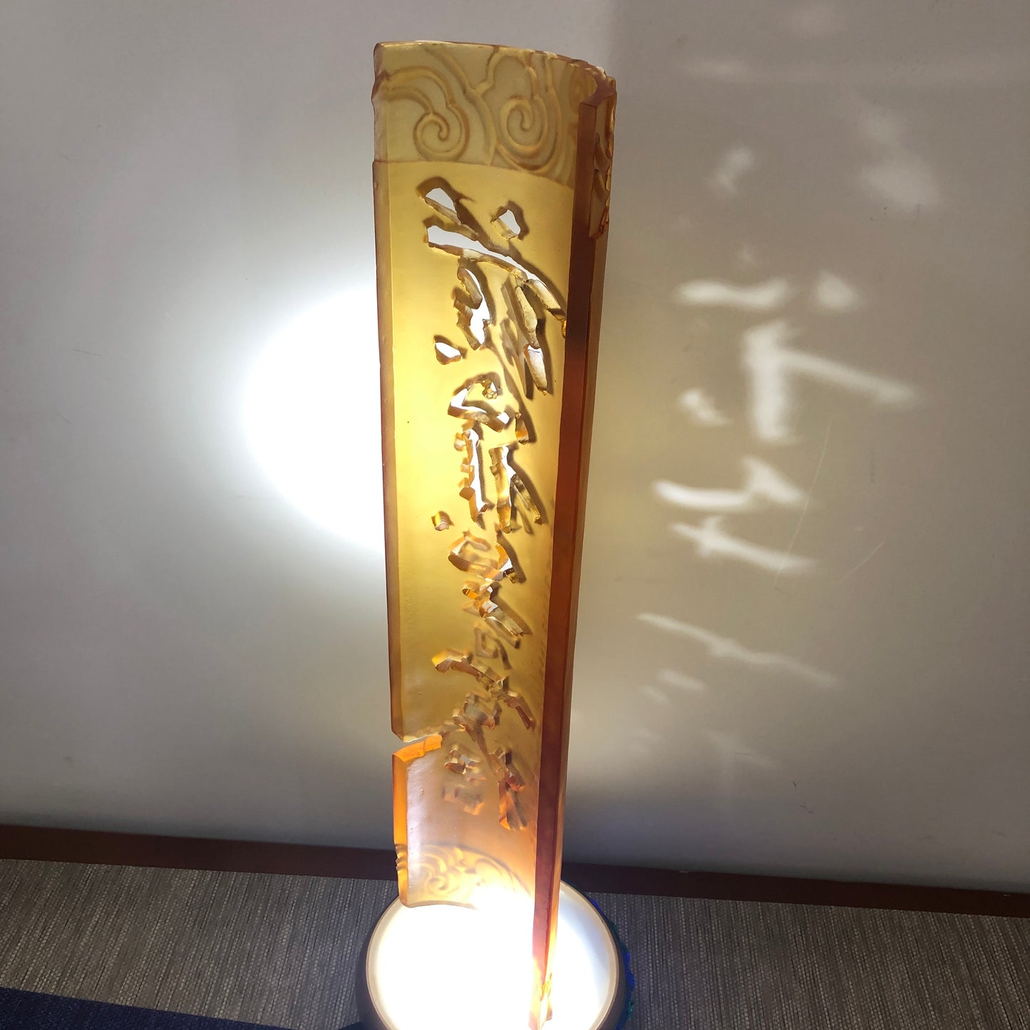 TXJ-903 Liuli Tile Sutra Pierced Building Decoration