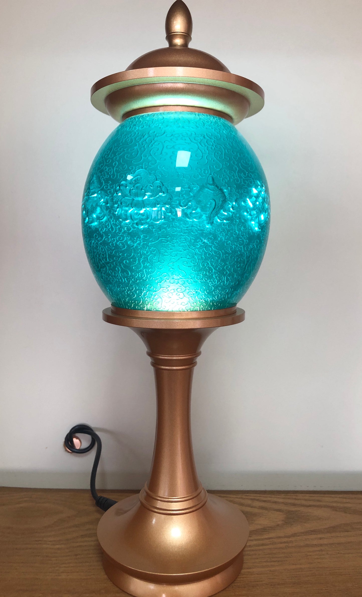 TXJ-810 Liuli Crystal Eight-auspicious symbol LED Palace Lighting