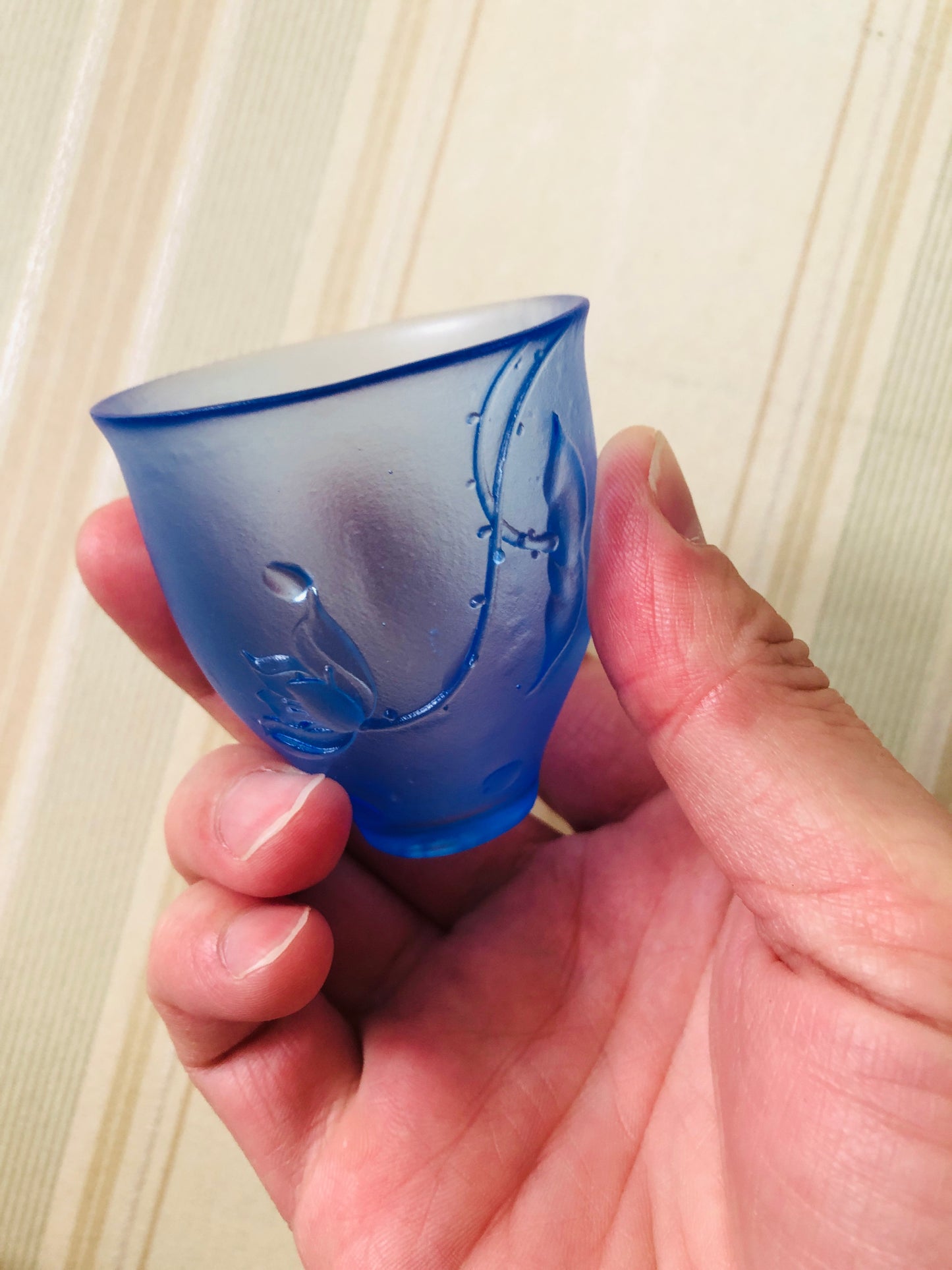 GF-975 Liuli Cup Orchid shape 3 colors 80ml