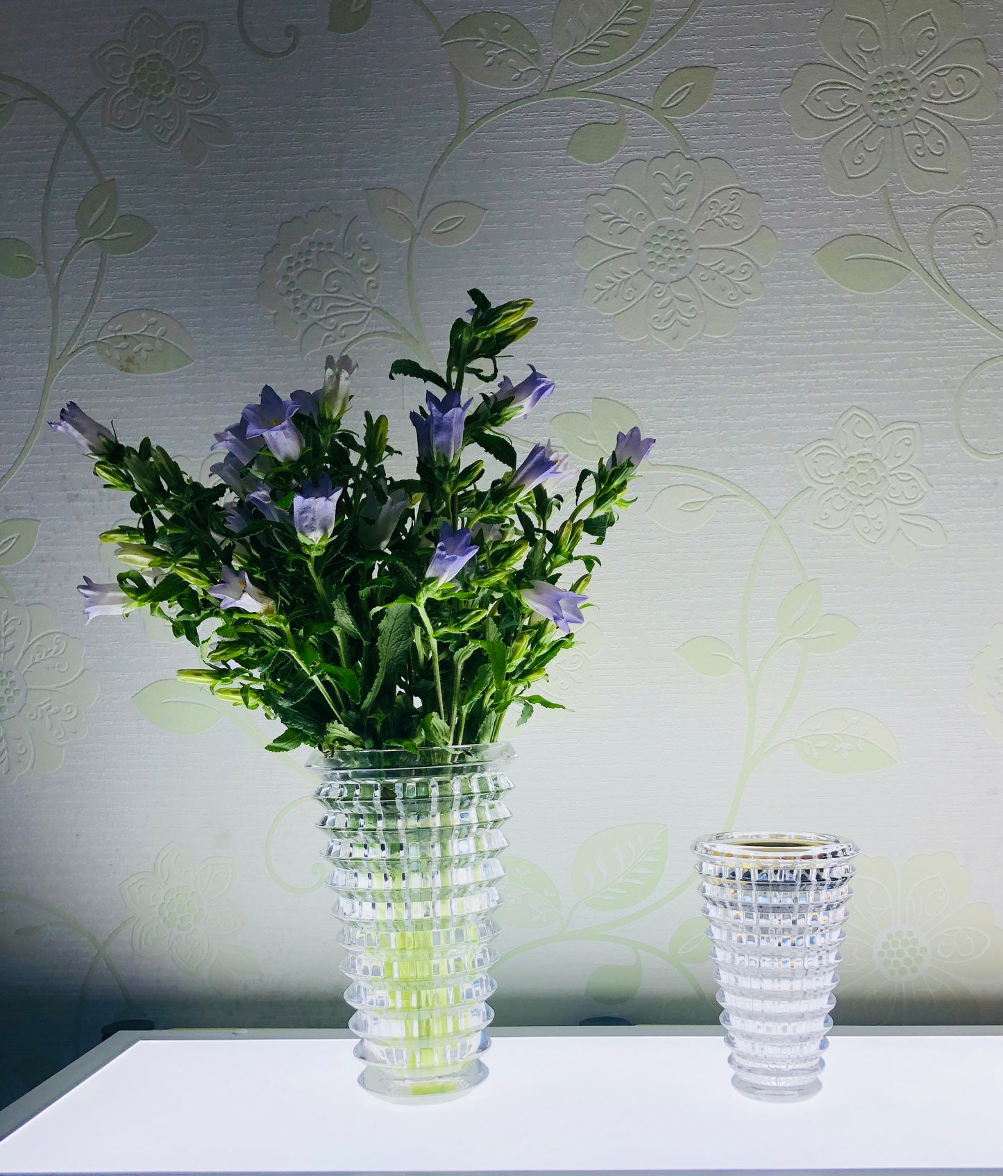 FM-950 Mosaic Vase Clear Crystal Bakhoor Burner Round shape