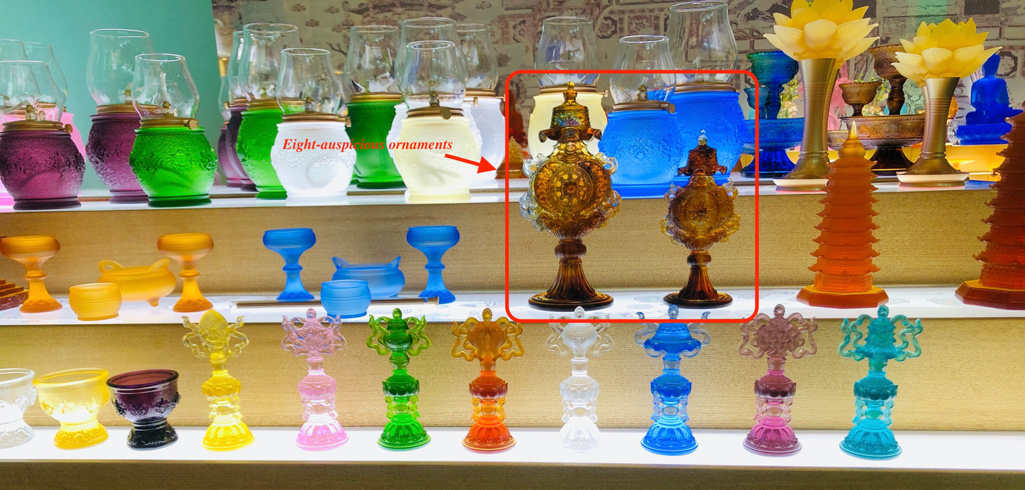 TXJ-361 Eight-auspicious ornaments Collection Fengshui Decoration