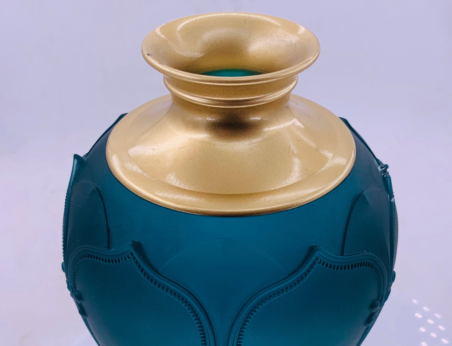 TXJ-331 Liuli Auspicious-flower Luxury Unique home decoration flower vase