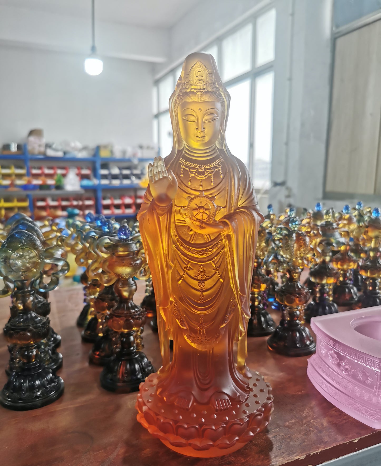 TXF-107 Putuo Mountain Design Nanhai kwan-yin statue