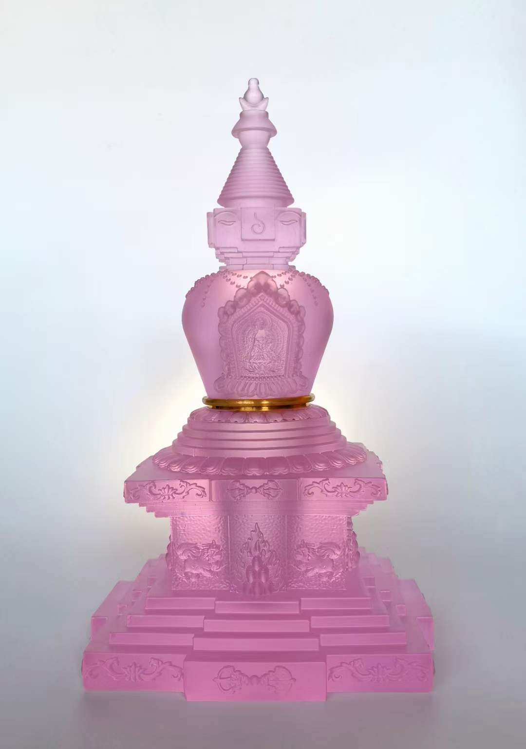 TXJ-365 Genuine HandMade Master piece Tibetan Buddhist Ritual offering Stupa Asian Fengshui Pagoda