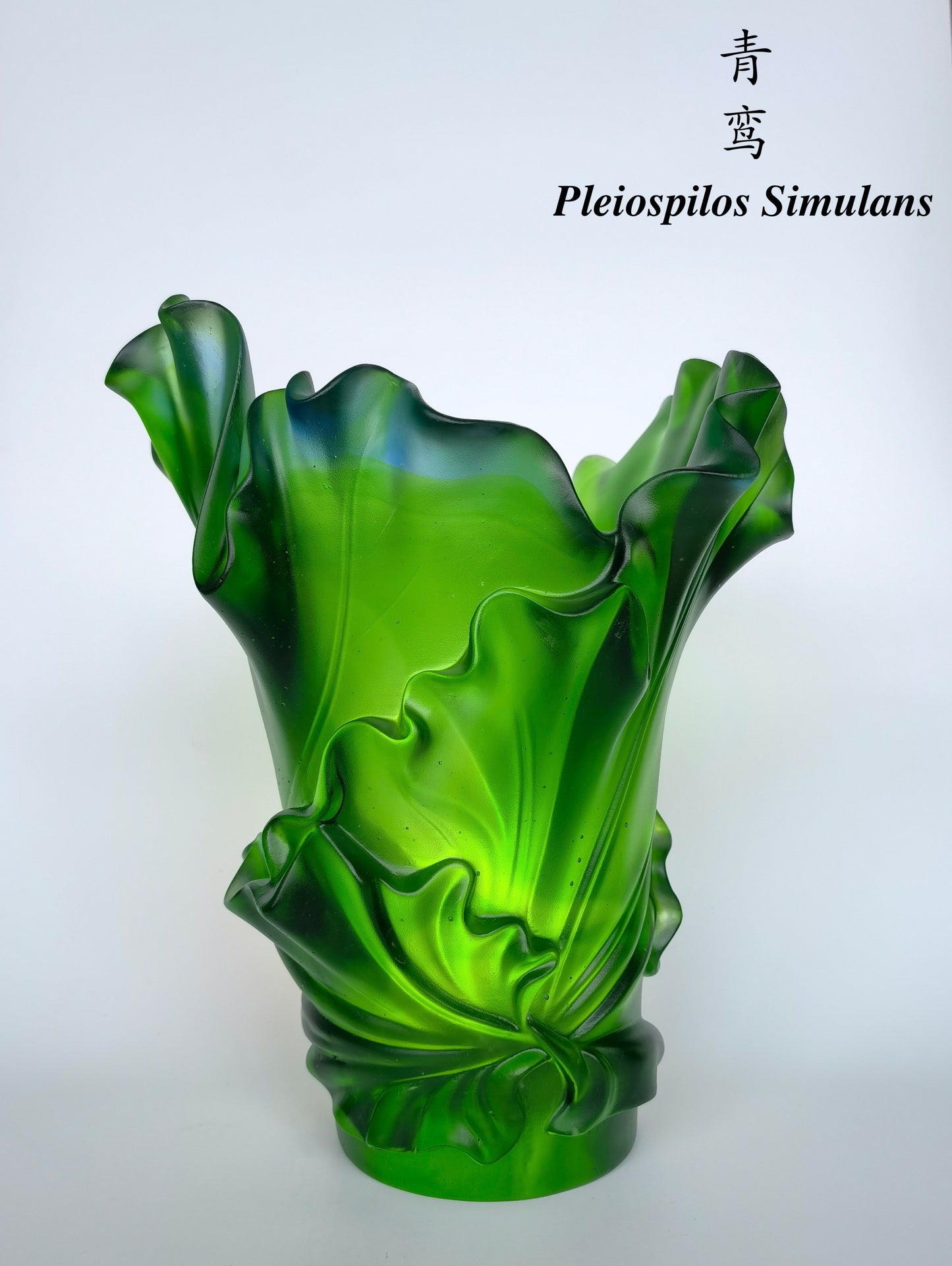 TXJ-939 Traditional Liuli Colored Glaze Vase trending products 2022 new arrivals Pleiospilos Simulans