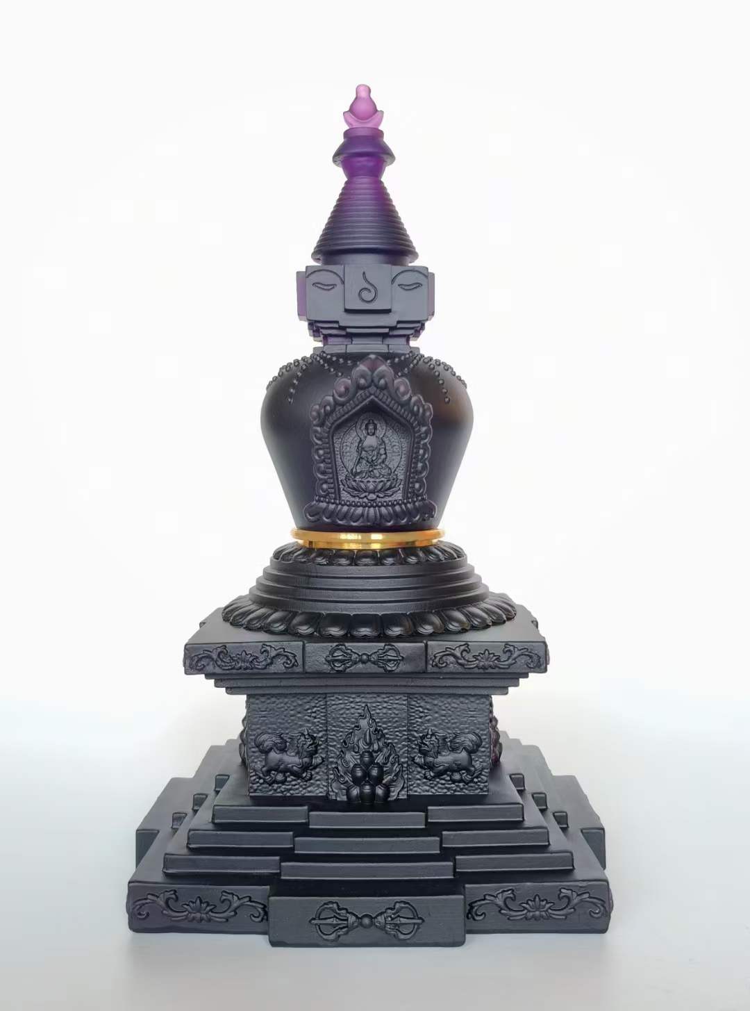 TXJ-365 Genuine HandMade Master piece Tibetan Buddhist Ritual offering Stupa Asian Fengshui Pagoda