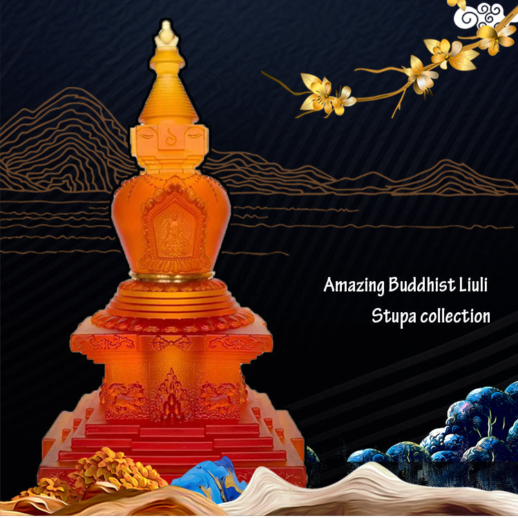 TXJ-365 Genuine HandMade Master piece Tibetan Buddhist Ritual offering Stupa Asian Fengshui Pagoda