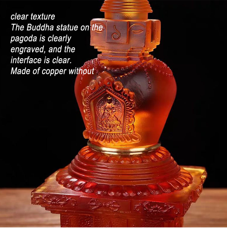 TXJ-365 Genuine HandMade Master piece Tibetan Buddhist Ritual offering Stupa Asian Fengshui Pagoda