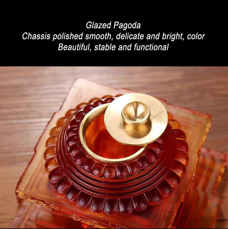 TXJ-365 Genuine HandMade Master piece Tibetan Buddhist Ritual offering Stupa Asian Fengshui Pagoda