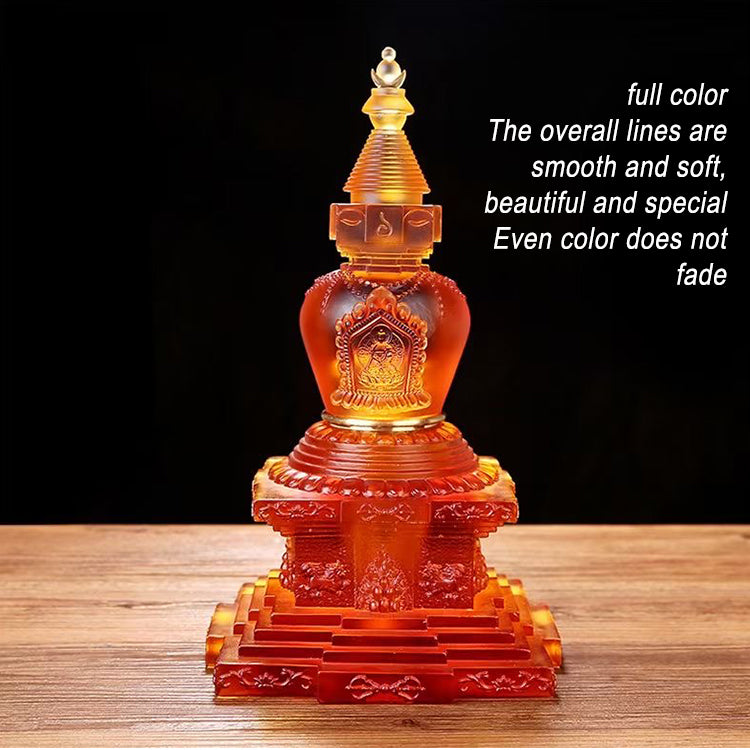 TXJ-365 Genuine HandMade Master piece Tibetan Buddhist Ritual offering Stupa Asian Fengshui Pagoda