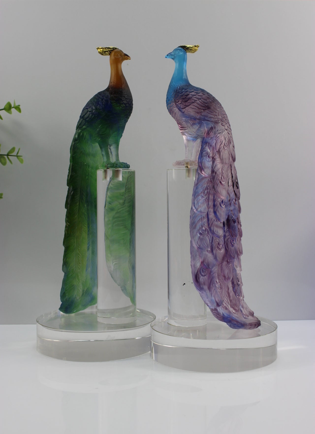 FM-953 Liuli Peacock OEM/ODM Customized Size