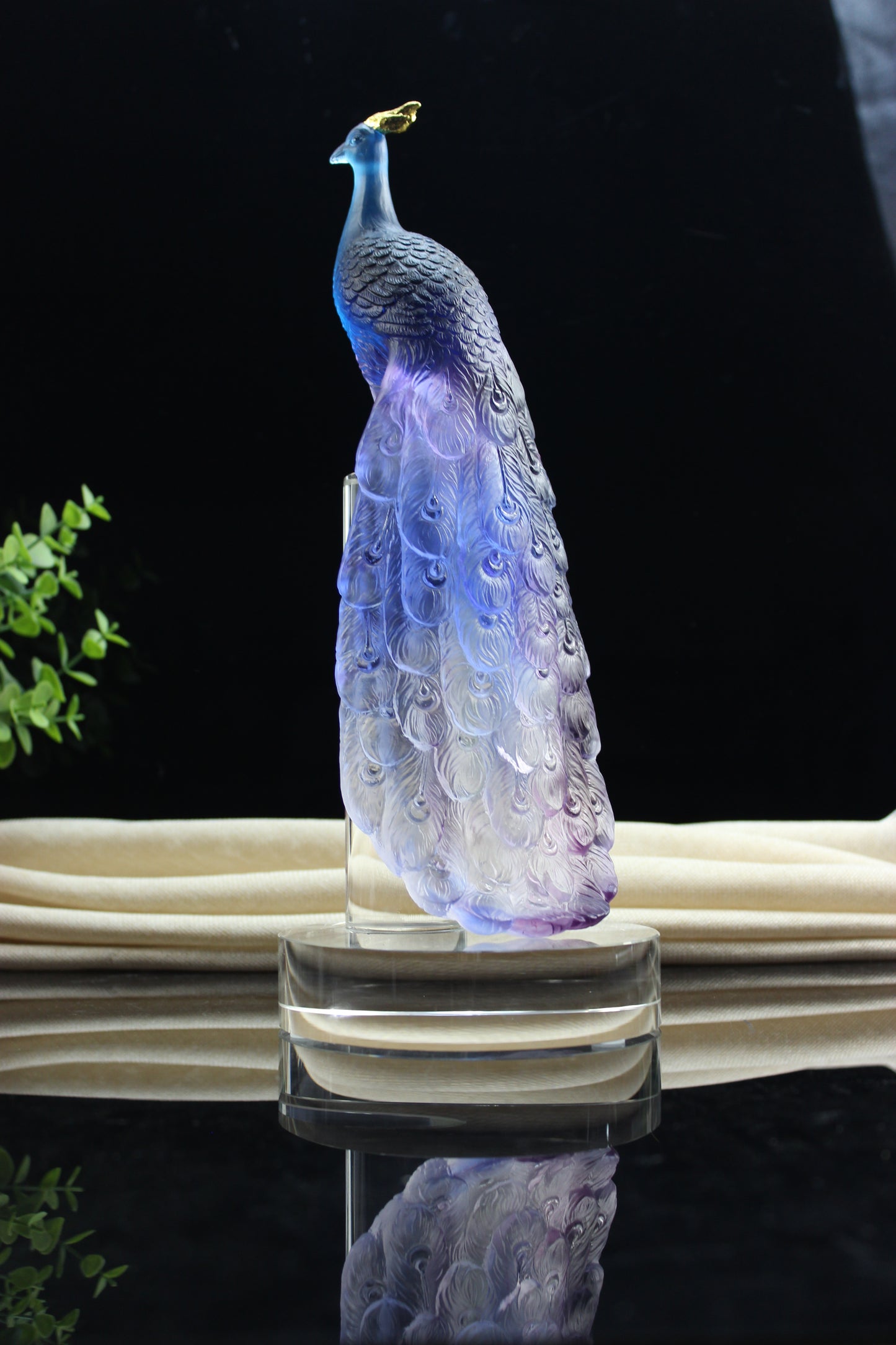FM-953 Liuli Peacock OEM/ODM Customized Size
