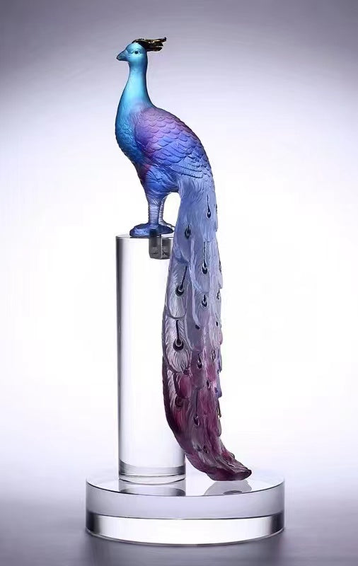 FM-953 Liuli Peacock OEM/ODM Customized Size