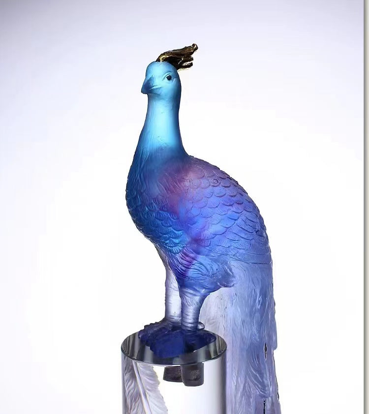 FM-953 Liuli Peacock OEM/ODM Customized Size