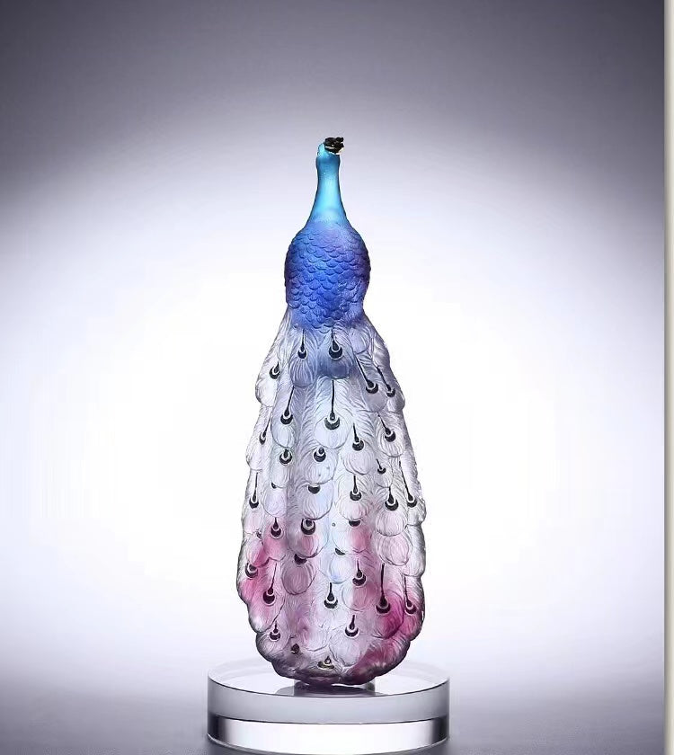 FM-953 Liuli Peacock OEM/ODM Customized Size