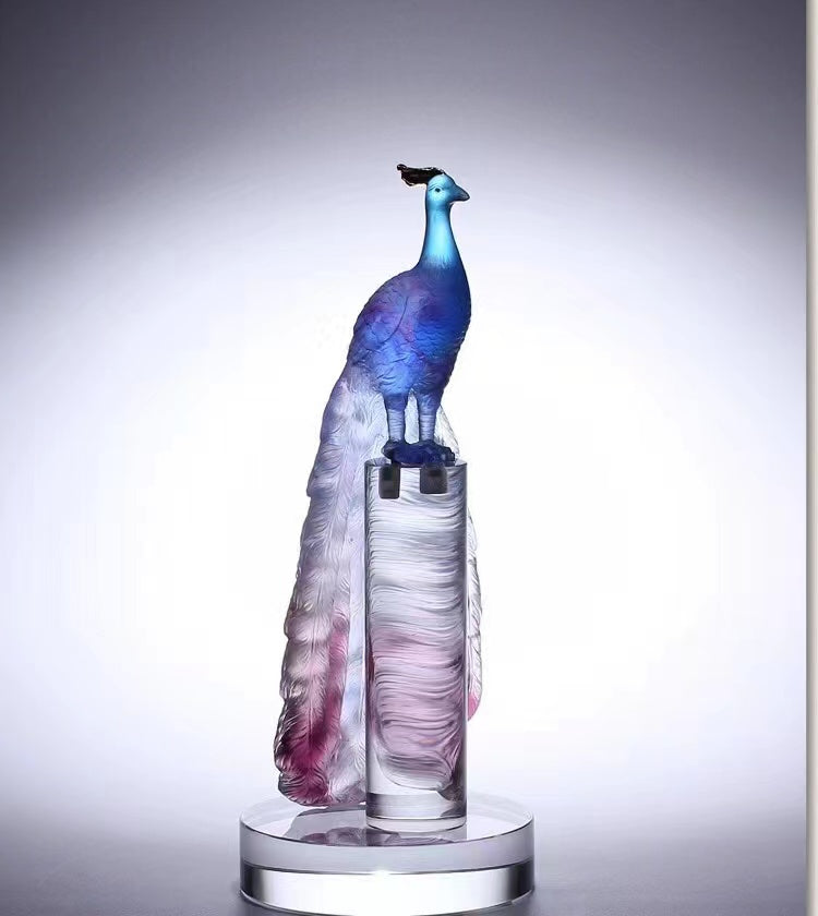 FM-953 Liuli Peacock OEM/ODM Customized Size