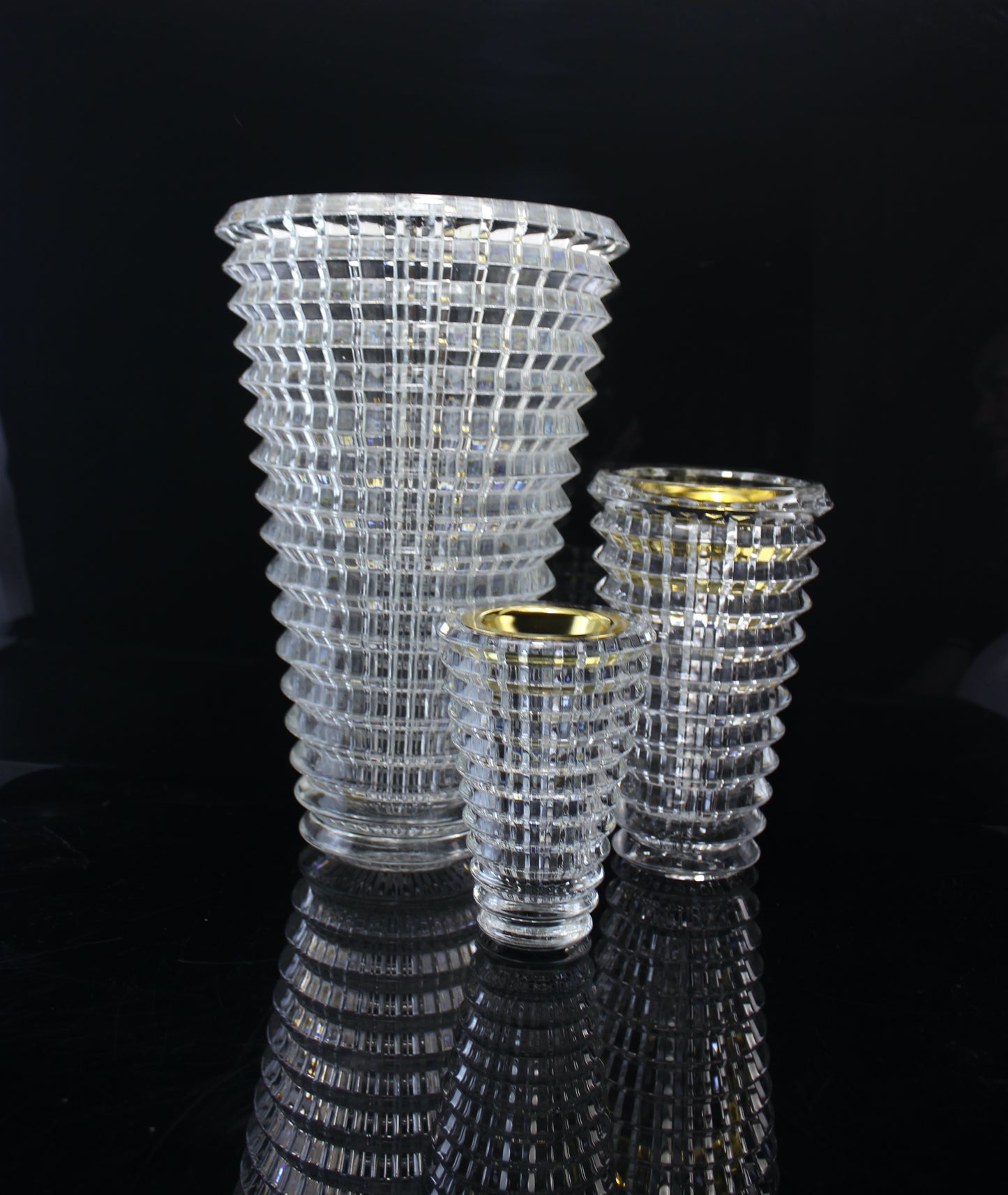 FM-950 Mosaic Vase Clear Crystal Bakhoor Burner Round shape