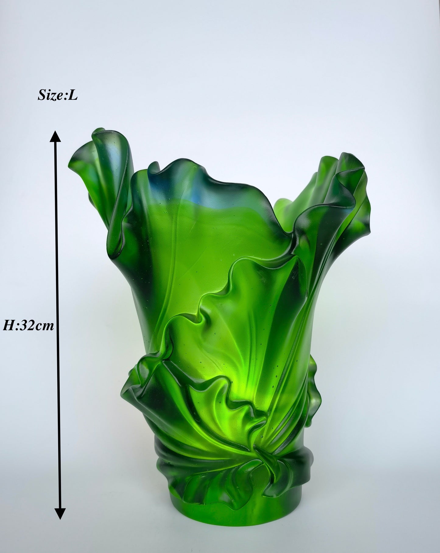 TXJ-939 Traditional Liuli Colored Glaze Vase trending products 2022 new arrivals Pleiospilos Simulans