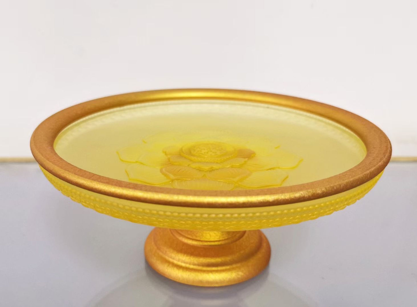 TXJ-800 A 10-piece set Fanhua Worship Buddha Altar Set Home Temple Decoration Gift box Liuli material