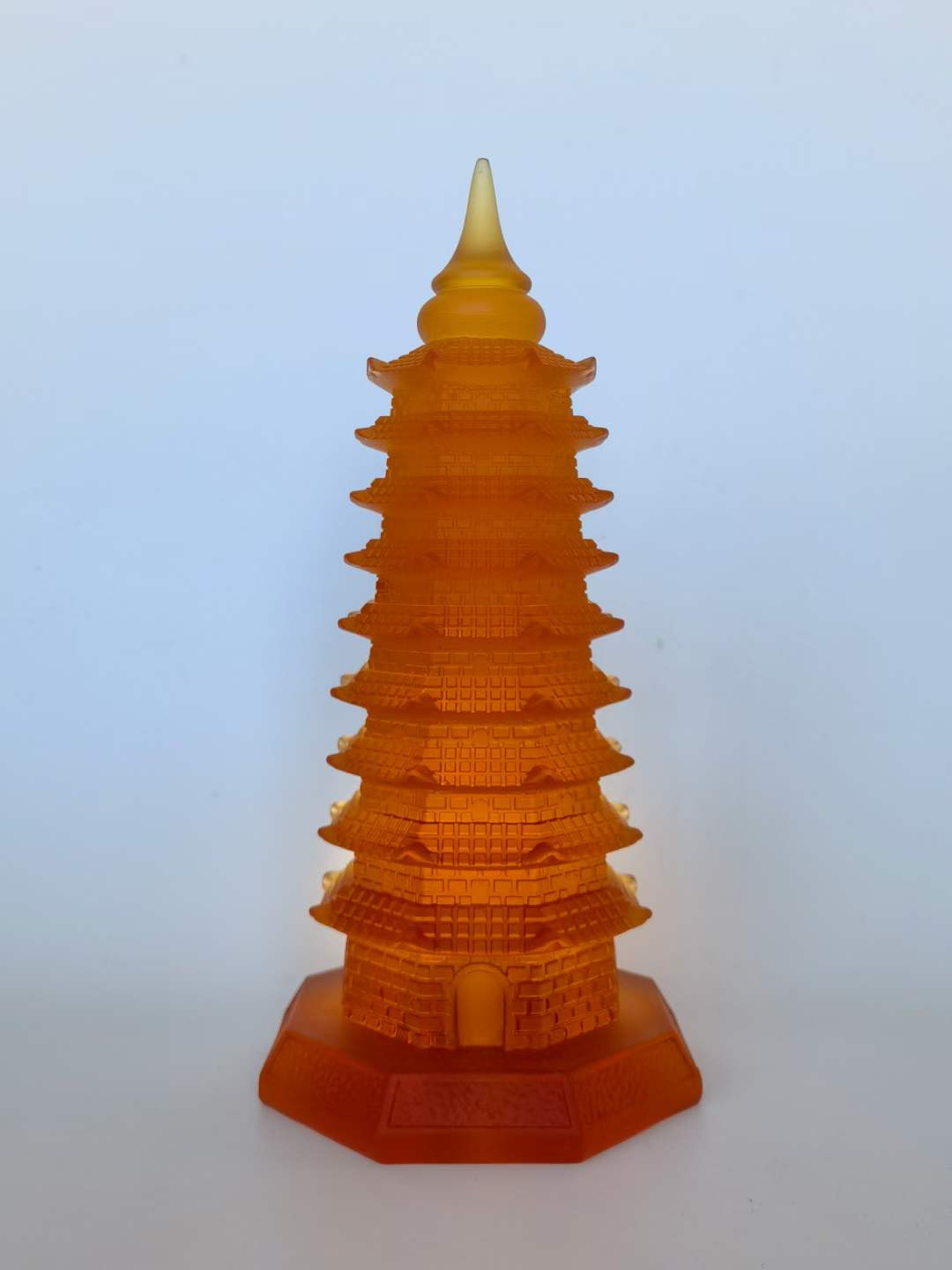 TXJ-913 Fengshui Ornaments traditional Liuli Wenchang Tower